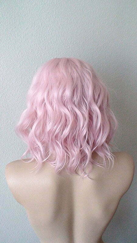 Pink Pastel Color Wig